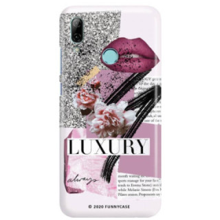 Etui Huawei P SMART 2019, Etui Magazine Wzory 2020-1 Transparentny - FunnyCase