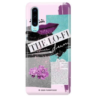 Etui Huawei P30, Etui Magazine Wzory 2020-1 Transparentny - FunnyCase