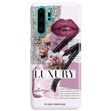 Etui Huawei P30 PRO, Etui Magazine Wzory 2020-1 Transparentny - FunnyCase