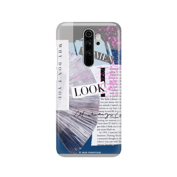 Etui Xiaomi REDMI NOTE 8 PRO, Etui Magazine Wzory 2020-1 Transparentny - FunnyCase