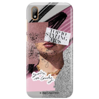 Etui Huawei Y5 2019, Etui Magazine Wzory 2020-1 Transparentny - FunnyCase