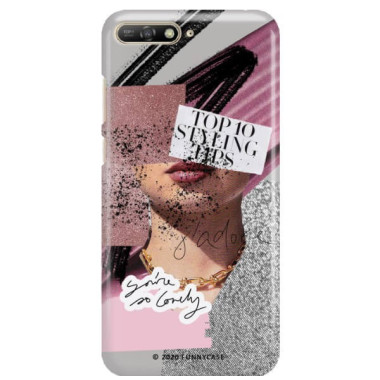 Etui Huawei Y6 2019, Etui Magazine Wzory 2020-1 Transparentny - FunnyCase