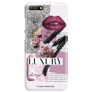 Etui Huawei Y6 2019, Etui Magazine Wzory 2020-1 Transparentny - FunnyCase