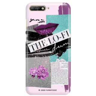 Etui Huawei Y6 2019, Etui Magazine Wzory 2020-1 Transparentny - FunnyCase