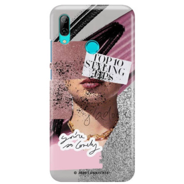 Etui Huawei Y7 2019, Etui Magazine Wzory 2020-1 Transparentny - FunnyCase