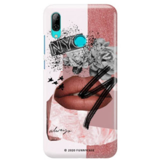 Etui Huawei Y7 2019, Etui Magazine Wzory 2020-1 Transparentny - FunnyCase