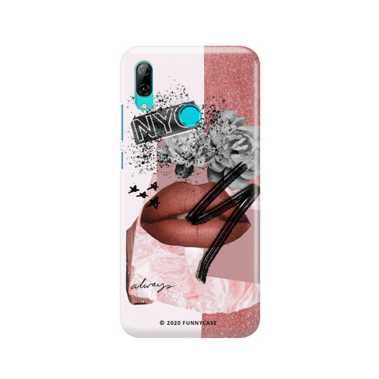 Etui Huawei Y7 2019, Etui Magazine Wzory 2020-1 Transparentny - FunnyCase