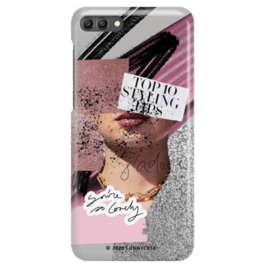 Etui Huawei Y9 2018, Etui Magazine Wzory 2020-1 Transparentny - FunnyCase