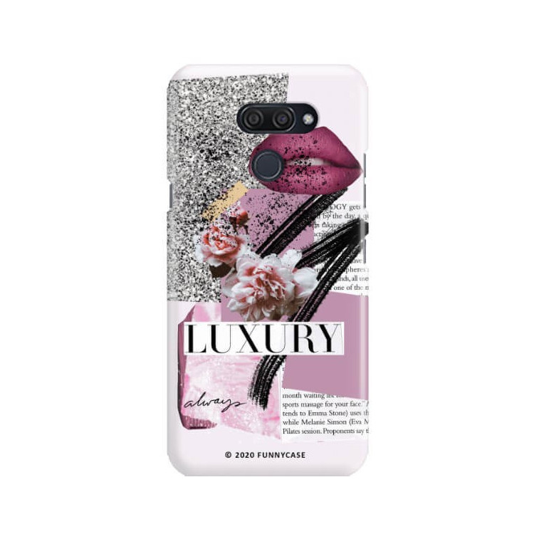 Etui Lg K50 / Q60, Etui Magazine Wzory 2020-1 Transparentny - FunnyCase