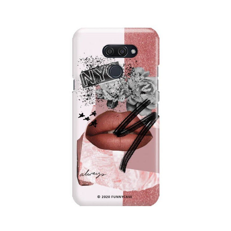 Etui Lg K50 / Q60, Etui Magazine Wzory 2020-1 Transparentny - FunnyCase