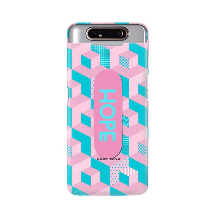 Etui Samsung GALAXY A80, Etui Multiband Wzory 2020-1 Transparentny - FunnyCase