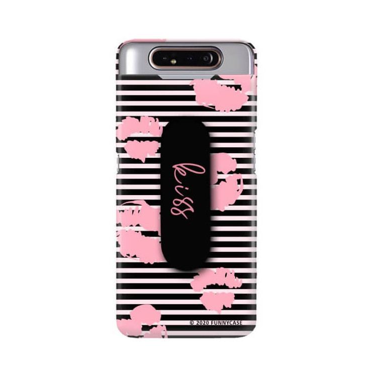 Etui Samsung GALAXY A80, Etui Multiband Wzory 2020-1 Transparentny - FunnyCase