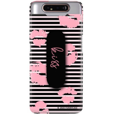 Etui Samsung GALAXY A80, Etui Multiband Wzory 2020-1 Transparentny - FunnyCase