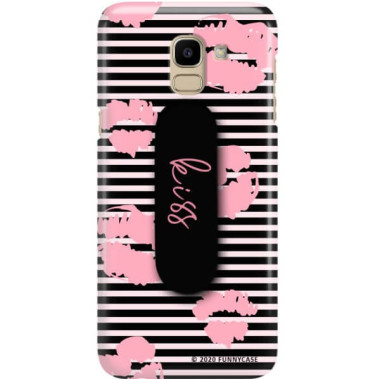 Etui Samsung GALAXY J6 2018, Etui Multiband Wzory 2020-1 Transparentny - FunnyCase