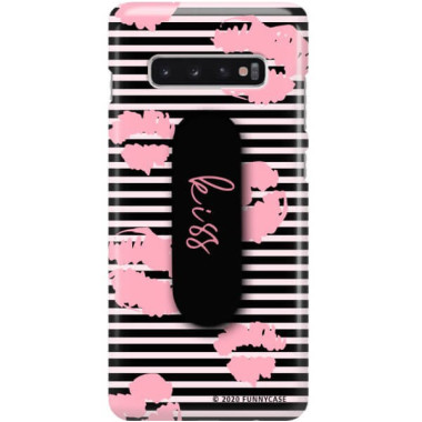 Etui Samsung GALAXY S10 PLUS, Etui Multiband Wzory 2020-1 Transparentny - FunnyCase