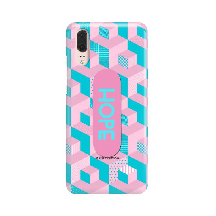 Etui Huawei P20, Etui Multiband Wzory 2020-1 Transparentny - FunnyCase