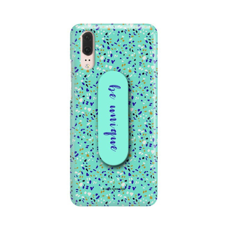 Etui Huawei P20, Etui Multiband Wzory 2020-1 Transparentny - FunnyCase