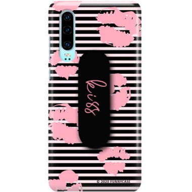 Etui Huawei P30, Etui Multiband Wzory 2020-1 Transparentny - FunnyCase