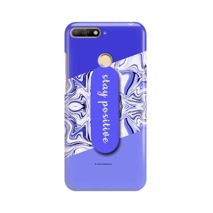 Etui Huawei Y6 2018 PRIME, Etui Multiband Wzory 2020-1 Transparentny - FunnyCase