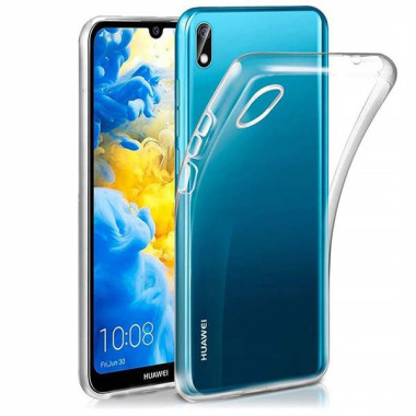 Etui Huawei Y5 2019, Etui Clear 2mm Transparentny - FunnyCase