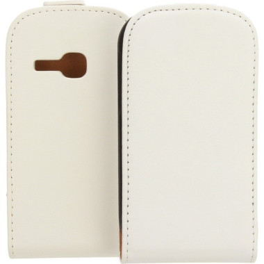 KABURA SLIGO ELEGANCE ETUI NA TELEFON SAMSUNG GALAXY YOUNG S6310 BIAŁY