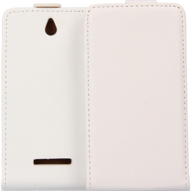 KABURA SLIGO ELEGANCE ETUI NA TELEFON SONY Xperia E C1504 BIAŁY