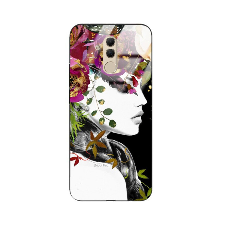 Etui Huawei MATE 20 LITE, Black Case Wzory ST_JODI-PEDRI Czarny - FunnyCase