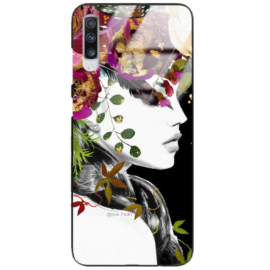 Etui Samsung GALAXY A70 / A70S, Black Case Wzory ST_JODI-PEDRI Czarny - FunnyCase