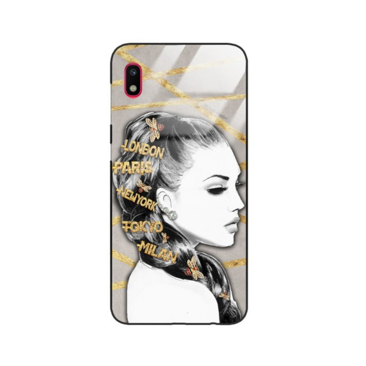 Etui Samsung GALAXY A10, Black Case Wzory ST_JODI-PEDRI Czarny - FunnyCase