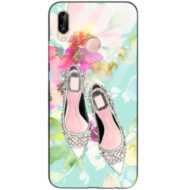 Etui Huawei P20 LITE, Black Case Wzory ST_JODI-PEDRI Czarny - FunnyCase