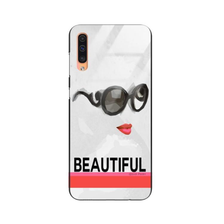 Etui Samsung GALAXY A50 / A30S / A50S, Black Case Wzory ST_JODI-PEDRI Czarny - FunnyCase