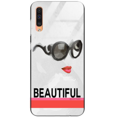 Etui Samsung GALAXY A50 / A30S / A50S, Black Case Wzory ST_JODI-PEDRI Czarny - FunnyCase