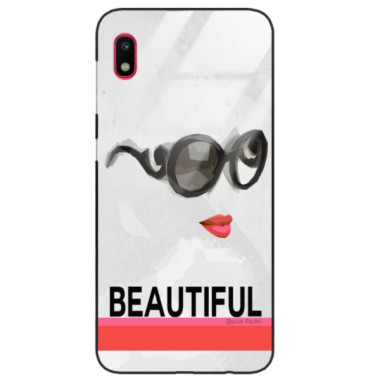 Etui Samsung GALAXY A10, Black Case Wzory ST_JODI-PEDRI Czarny - FunnyCase