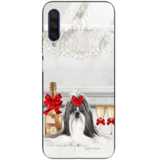 Etui Xiaomi MI A3 LITE, Black Case Wzory ST_JODI-PEDRI Czarny - FunnyCase