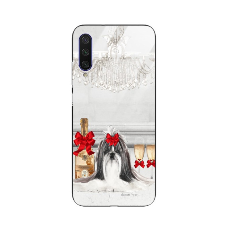 Etui Xiaomi MI A3 LITE, Black Case Wzory ST_JODI-PEDRI Czarny - FunnyCase