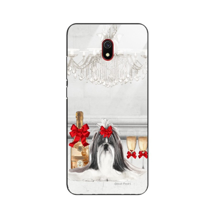 Etui Xiaomi REDMI 8A, Black Case Wzory ST_JODI-PEDRI Czarny - FunnyCase