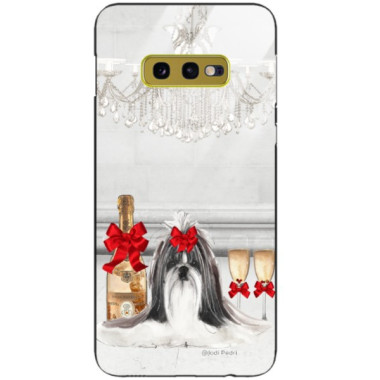 Etui Samsung GALAXY S10E, Black Case Wzory ST_JODI-PEDRI Czarny - FunnyCase