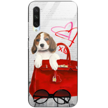 Etui Xiaomi MI A3, Black Case Wzory ST_JODI-PEDRI Czarny - FunnyCase