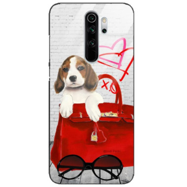 Etui Xiaomi REDMI NOTE 8 PRO, Black Case Wzory ST_JODI-PEDRI Czarny - FunnyCase