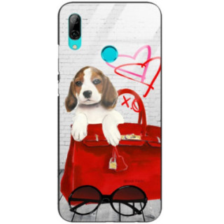 Etui Huawei Y7 2019, Black Case Wzory ST_JODI-PEDRI Czarny - FunnyCase