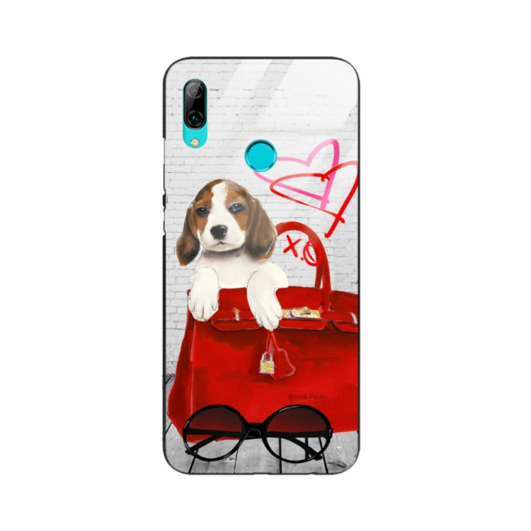 Etui Huawei Y7 2019, Black Case Wzory ST_JODI-PEDRI Czarny - FunnyCase