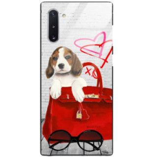 Etui Samsung GALAXY NOTE 10, Black Case Wzory ST_JODI-PEDRI Czarny - FunnyCase