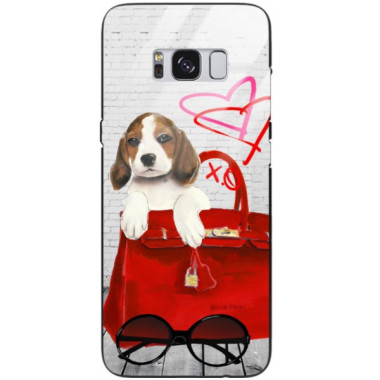 Etui Samsung GALAXY S8, Black Case Wzory ST_JODI-PEDRI Czarny - FunnyCase