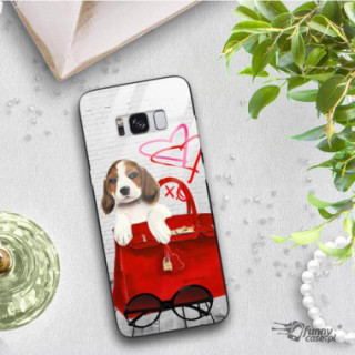 Etui Samsung GALAXY S8, Black Case Wzory ST_JODI-PEDRI Czarny - FunnyCase