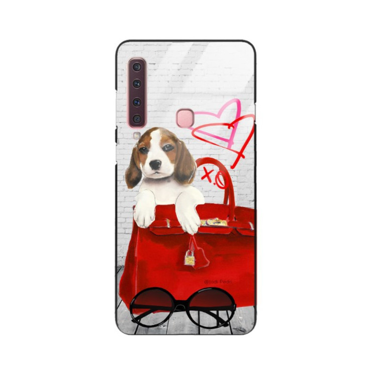 Etui Samsung GALAXY A9 2018, Black Case Wzory ST_JODI-PEDRI Czarny - FunnyCase