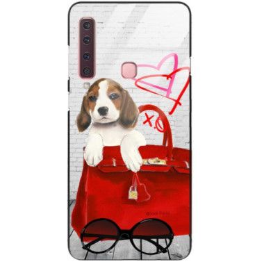 Etui Samsung GALAXY A9 2018, Black Case Wzory ST_JODI-PEDRI Czarny - FunnyCase