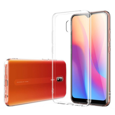 Etui Xiaomi REDMI 8A, Etui Clear 2mm Transparentny - FunnyCase