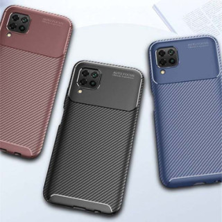 ETUI CARBON NA TELEFON HUAWEI P30 LITE BRĄZOWY