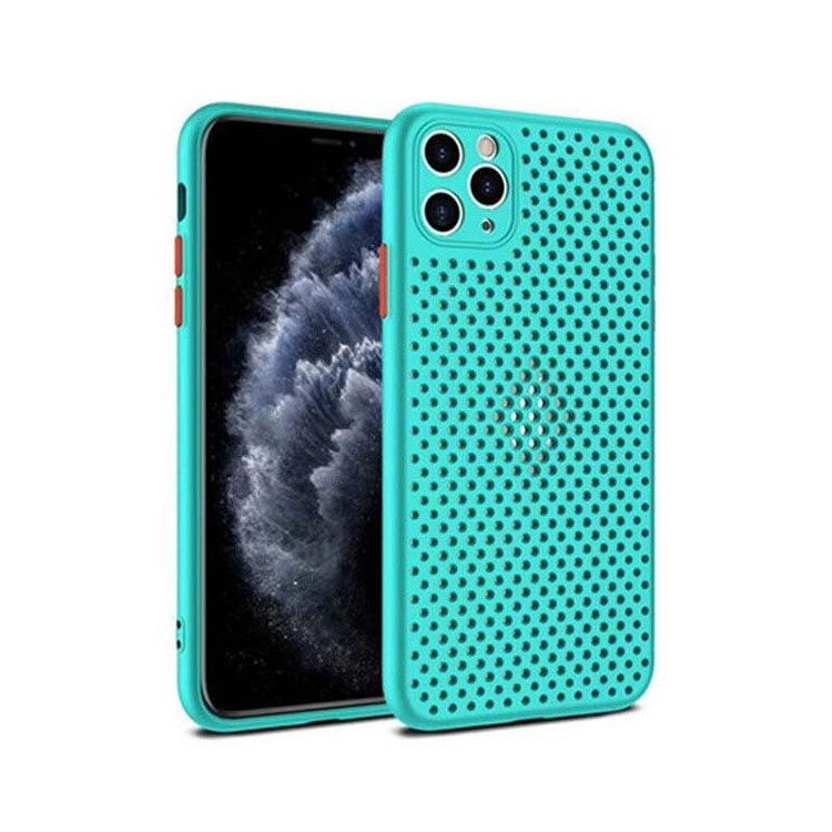 Etui Apple IPHONE XR, Etui OddychajÄ…ce Mesh MIĘTOWY - FunnyCase