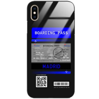 ETUI BLACK CASE GLASS NA TELEFON APPLE IPHONE XS MAX...